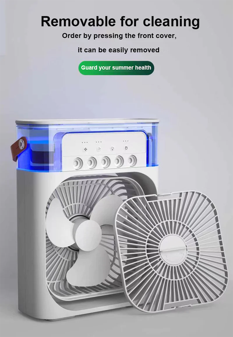 Portable Desktop Air Conditioner USB Mini Air Cooler