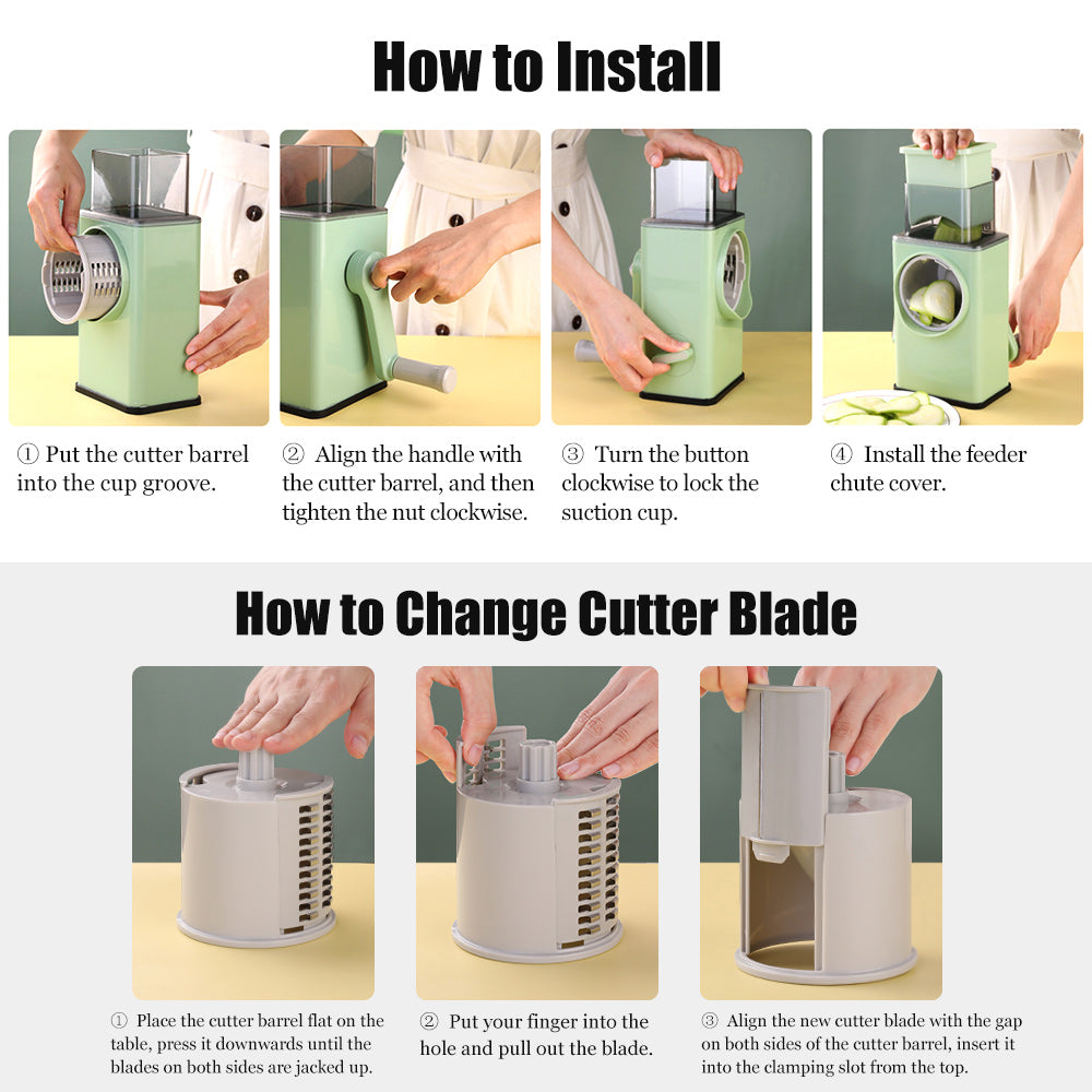 Multifunctional Storm Vegetable Cutter